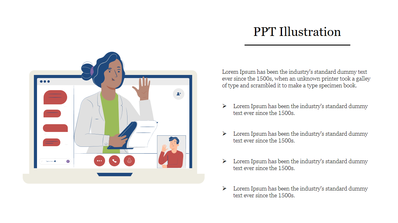 PPT Illustration PowerPoint Template and Google Slides
